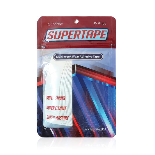Supertape C Contour 36pc/Bag Hair System Tape - HairBro