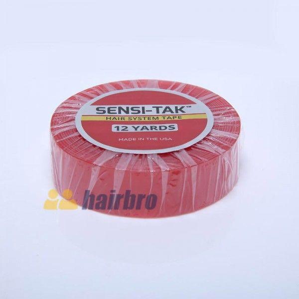 Red 12 Yard 3/4 Inch Double Side Lace Front Support Tape Roll For Hair Systems