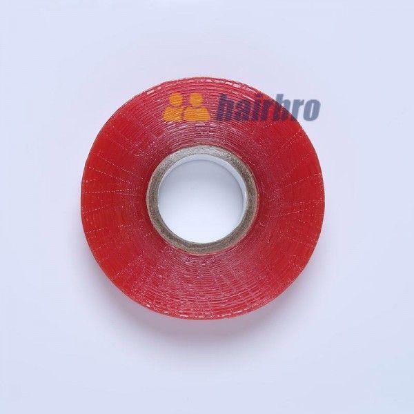 Red 12 Yard 3/4 Inch Double Side Lace Front Support Tape Roll For Hair Systems