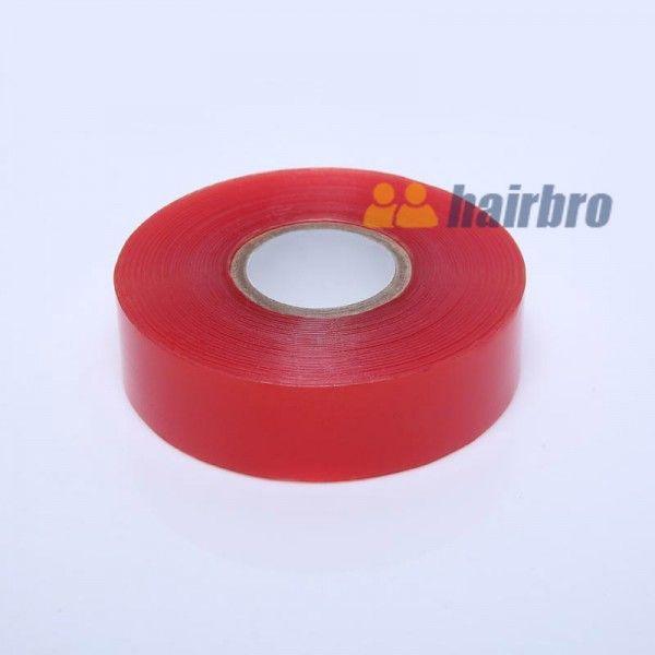 Red 12 Yard 3/4 Inch Double Side Lace Front Support Tape Roll For Hair Systems