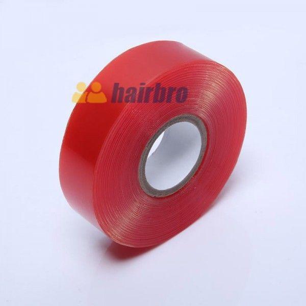 Red 12 Yard 3/4 Inch Double Side Lace Front Support Tape Roll For Hair Systems