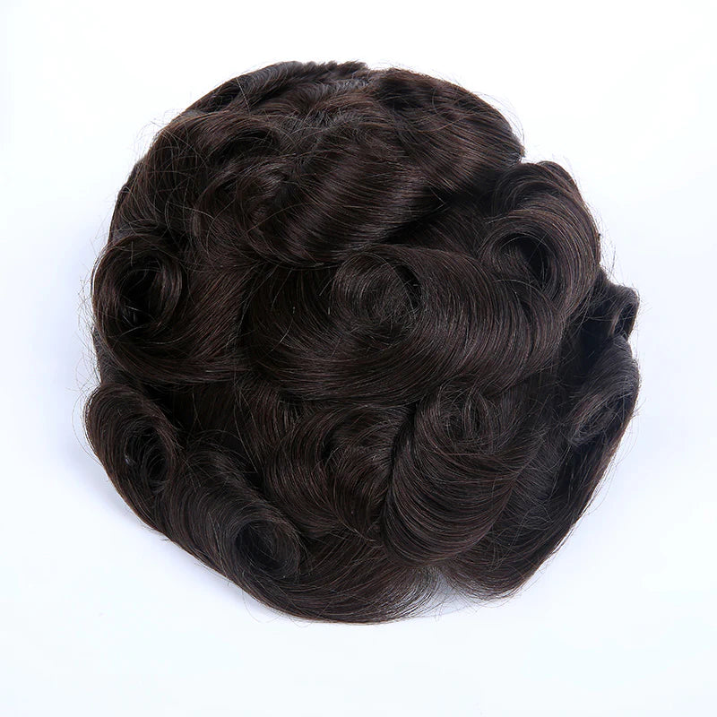 Fine Mono Center with Scalloped Front Edge Poly in Sides and Back