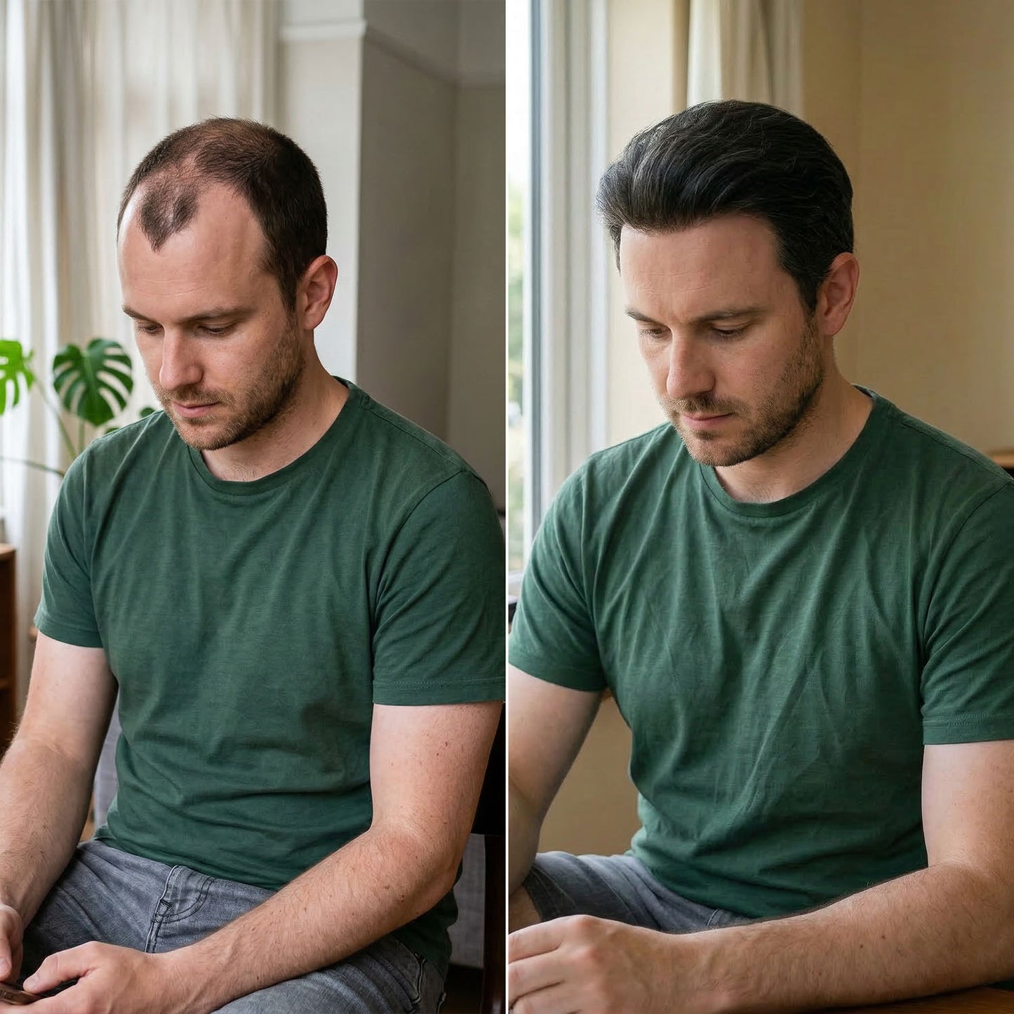 0.05mm  Super Thin Skin Base All Over Toupee - HairBro