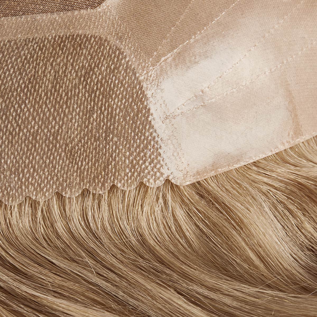 Fine Mono Center with Poly Perimeter Hair Replacement System - HairBro