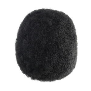 0.10mm Skin Base Afro Wave Stock Men Hair Replacement