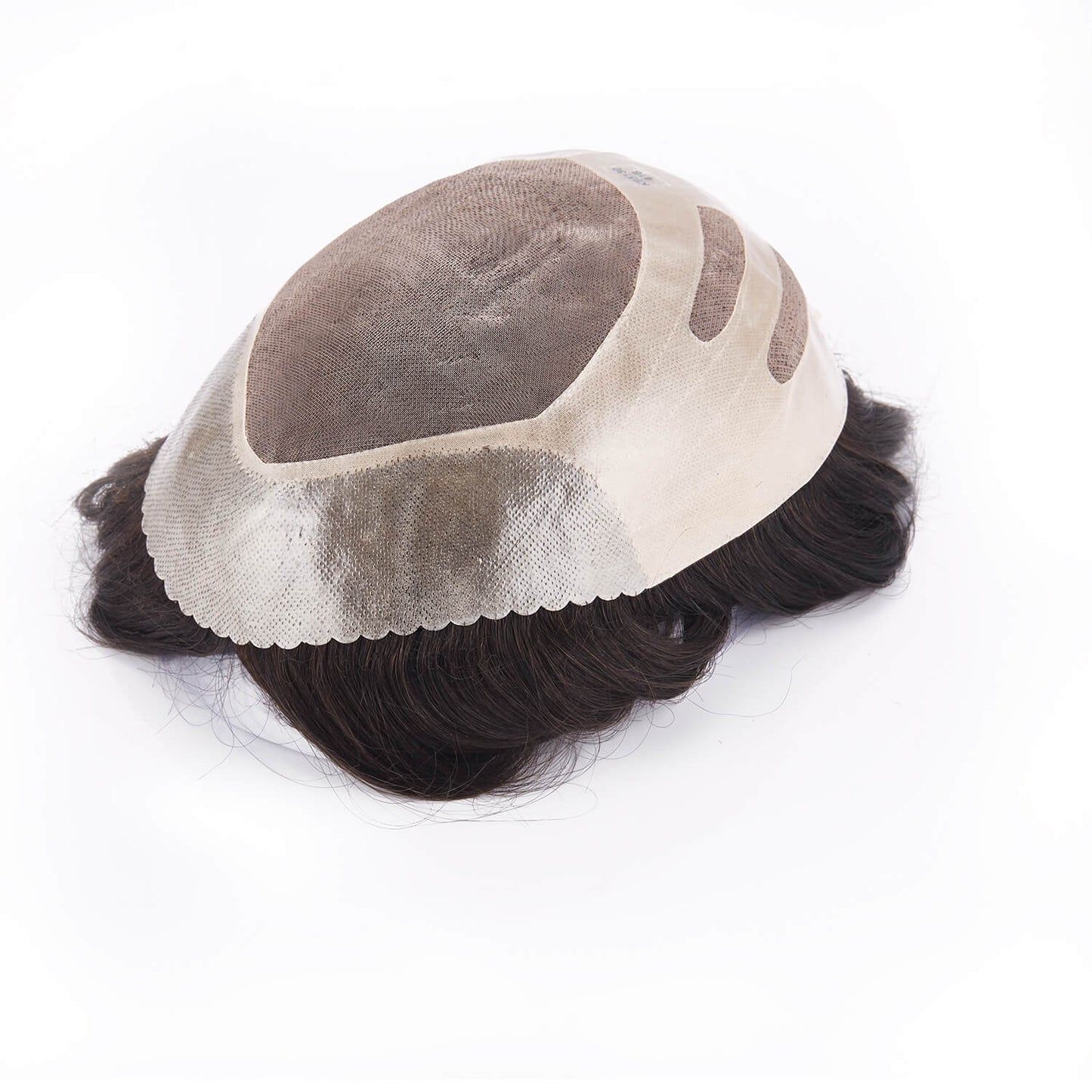 Fine Mono Center with Poly Perimeter Hair Replacement System - HairBro