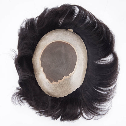 Fine Mono with Wide Poly Perimeter Hair Replacement System - HairBro