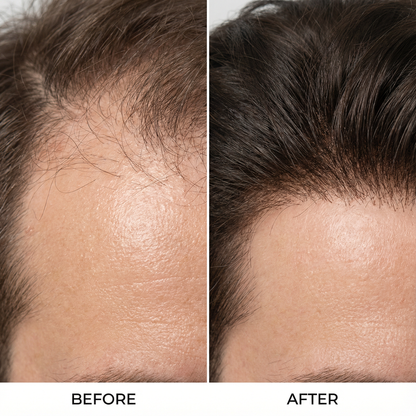 French Lace Center and Front Poly Around Hair Replacement System - HairBro