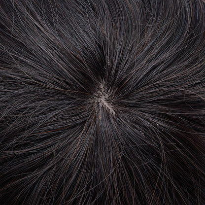 Injection Lace Top French Lace Front Poly Side and Back Hair Replacement System - HairBro