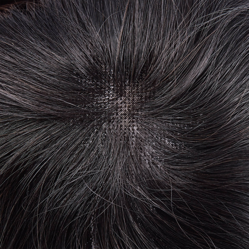Fine Mono Poly with Gauze in Perimeter Stock Hair System