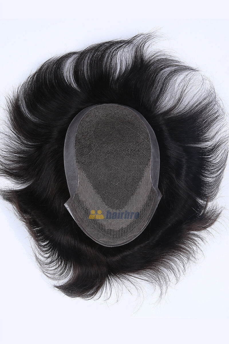 Load image into Gallery viewer, French Lace Front with Poly Back Stock Hair Replacement System