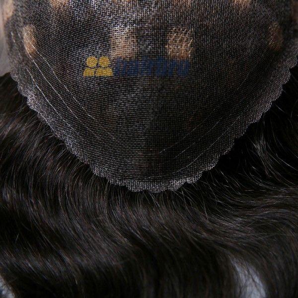 100% Human Hair Fine Welded Mono Base Hair Replacement System