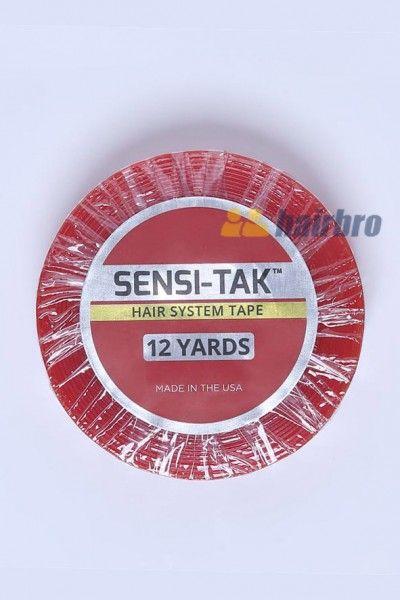 Red 12 Yard 3/4 Inch Double Side Lace Front Support Tape Roll For Hair Systems
