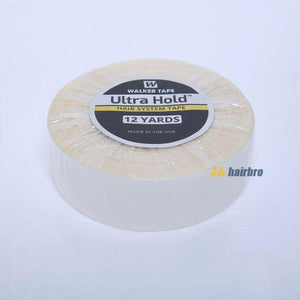 Walker Ultra White Double Side Hold 1"X12 Yard Tape Roll For Hair Systems