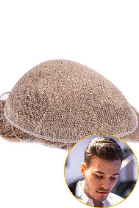 All Swiss Lace Hair Replacement System For Men