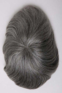 Fine Mono Center Poly Perimeter French Lace Front Hair Replacement System