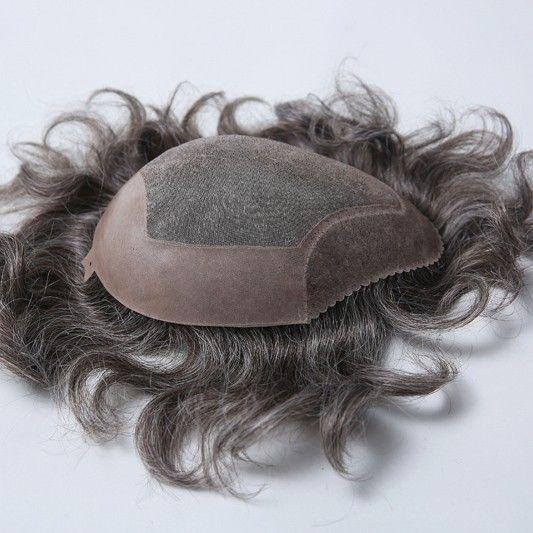 Mono Base Thin Poly Front Poly with Gauze Back and Side Hair Replacement System