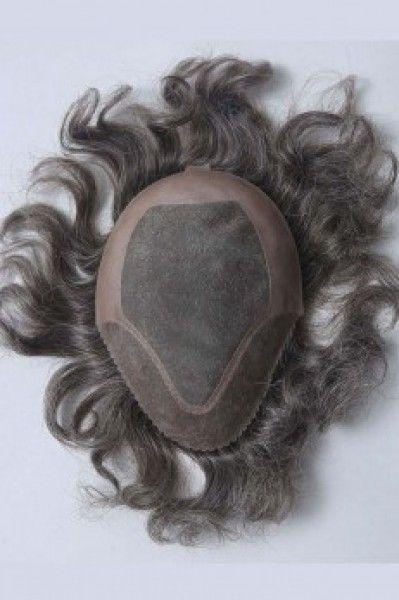 Mono Base Thin Poly Front Poly with Gauze Back and Side Hair Replacement System