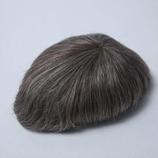 Mono Base Thin Poly Front Poly with Gauze Back and Side Hair Replacement System