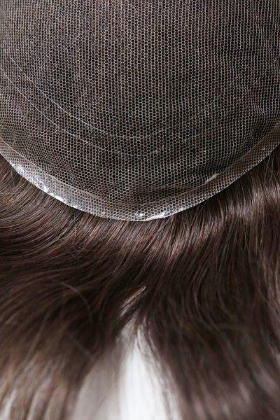 Lace Base With PU Side and Back Hair Replacement System