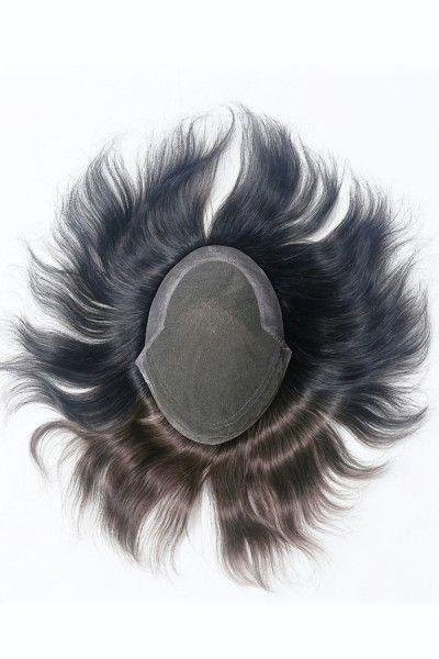 Lace Base With PU Side and Back Hair Replacement System