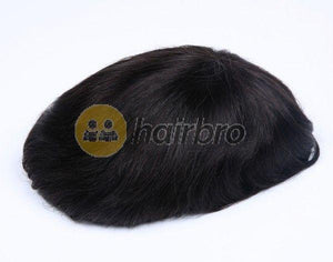 Natural Looking French Lace Front with Poly Back Stock Hair Replacement System