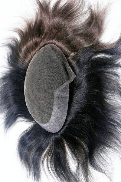 Lace Base With PU Side and Back Hair Replacement System
