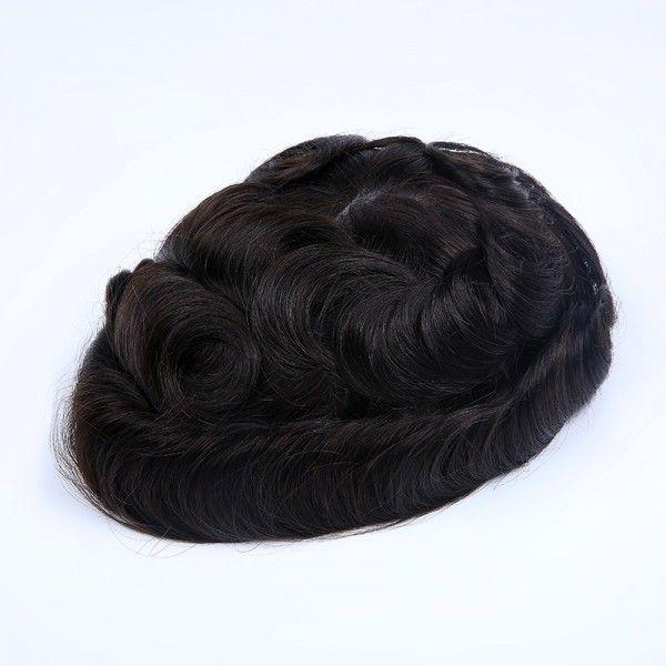 0.03mm Super Thin Skin All Over Toupee For Men